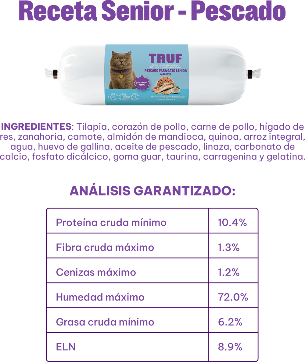 Pack de Degustación TRUF - Gato Senior